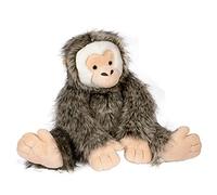Histoire d'Ours - Peluche Singe - 30 cm - Gris/Blanc - Idée Cadeau - Capucin Le Singe - Dans La Forêt - HO3047