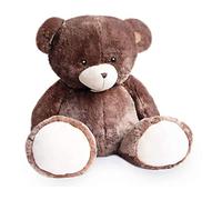 HISTOIRE D'OURS - Peluche XXL Ourson Marron 110 cm - Collection Bellydou - Peluche Géante Douce Et Moelleuse Pour Enfant Dès La Naissance - Idée Cadeau Naissance Fille Garçon - HO2900