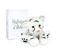 Peluche Bébé Tigre Blanc Terre Sauvage - 18 cm Blanc G