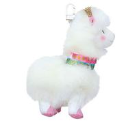 Histoire d'ours - Porte-clés Lama - Blanc - 15 cm - Cadeau Enfant - Je rêve ! - HO2796