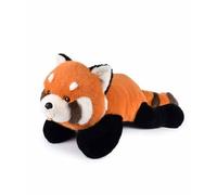 Histoire d'ours - Très Grande Peluche Panda Roux - 55 cm - XXL - HO3341 | Forme Allongée - Ultra Doux et Apaisant - Compagnon Câlin Dès la Naissance - Collection Sierra le Panda - Idée Cadeau Enfant