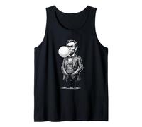 Histoire drôle d'Abraham Lincoln Blowing Savon Bubble Débardeur