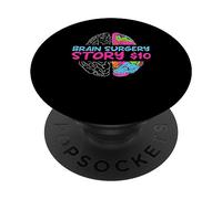 Histoire drôle de la Chirurgie du Cerveau 10$ | Survivants de la Chirurgie du Cerveau PopSockets PopGrip Adhésif