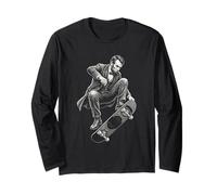 Histoire drôle du Tour de Skateboard d'Abraham Lincoln Manche Longue