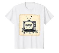 Histoire drôle : télé-réalité mais Pas Faux T-Shirt, Enfant, Blanc, 8 Ans