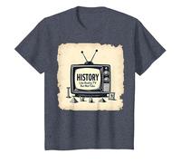 Histoire drôle : télé-réalité mais Pas Faux T-Shirt, Enfant, Bleu Chiné, 8 Ans