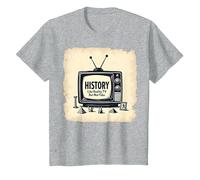 Histoire drôle : télé-réalité mais Pas Faux T-Shirt, Enfant, Gris Chiné, 8 Ans