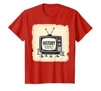 Histoire drôle : télé-réalité mais Pas Faux T-Shirt, Enfant, Rouge, 8 Ans