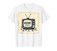 Histoire drôle : télé-réalité mais Pas Faux T-Shirt, Homme, Blanc, 5XL