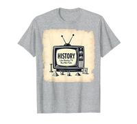 Histoire drôle : télé-réalité mais Pas Faux T-Shirt, Homme, Gris Chiné, 5XL