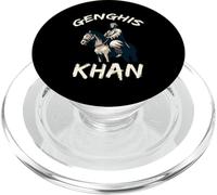 Histoire du conquérant Mongol de Gengis Khan PopSockets PopGrip pour MagSafe