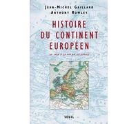 Histoire du continent européen. De 1850 à la fin du XXe siècle