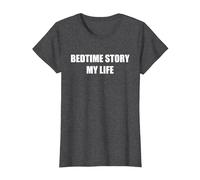 Histoire du Coucher : Ma Vie T-Shirt, Femme, Chiné Foncé, M