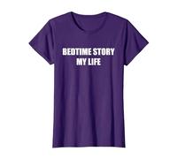 Histoire du Coucher : Ma Vie T-Shirt, Femme, Violet, XS