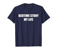 Histoire du Coucher : Ma Vie T-Shirt, Homme, Bleu Marine, M