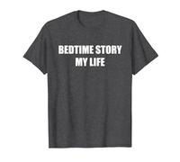 Histoire du Coucher : Ma Vie T-Shirt, Homme, Chiné Foncé, M