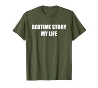 Histoire du Coucher : Ma Vie T-Shirt, Homme, Olive, M