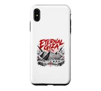 Histoire du désert de la Pyramide égyptienne de Gizeh éternelle Coque pour iPhone XS Max