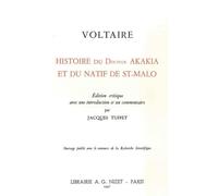 Histoire Du Docteur Akakia Et Du Natif De St-Malo