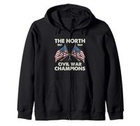 Histoire du Drapeau de l'Union des Champions de la Guerre Civile 1861-1865 Sweat à Capuche