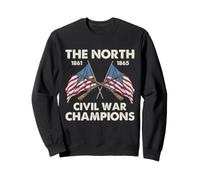 Histoire du Drapeau de l'Union des Champions de la Guerre Civile 1861-1865 Sweatshirt