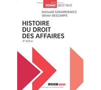 Histoire du droit des affaires