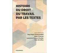 Histoire du droit du travail par les textes Yves Struillou (Auteur), Paul-Henri Antonmattei (Auteur), Alain Chatriot (Auteur), Laurence Pécaut-Rivolier (Auteur)