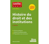 Histoire du droit et des institutions: 4e édition