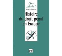 Histoire du droit pénal en Europe