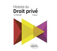 Histoire du droit privé - David Deroussin - Ellipses - broché - Etude