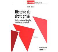 Histoire Du Droit Privé De La Chute De L'empire Romain Au Xixe Siècle