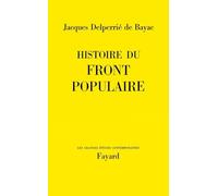 Histoire du Front populaire