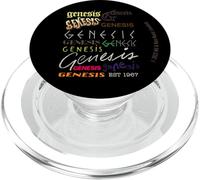 Histoire du Logo Genesis Depuis 1967 PopSockets PopGrip pour MagSafe