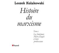 Histoire du marxisme , tome 1