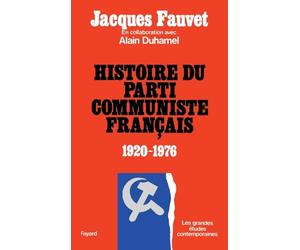 Histoire du Parti communiste français: (1920-1976)