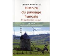 Histoire du paysage français: De la préhistoire à nos jours