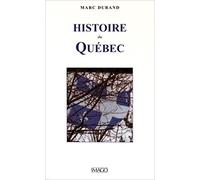 Histoire du Québec Marc Durand (Auteur)