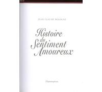 Histoire du sentiment amoureux
