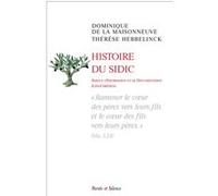 Histoire du SIDIC Dominique De La Maisonneuve (Auteur), Thérèse Hebbelinck (Auteur)