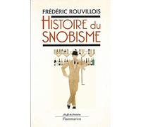 Histoire du snobisme