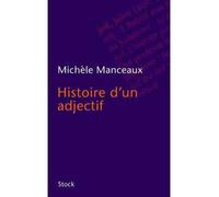 Histoire d'un adjectif - Michèle Manceaux - Stock - broché - Etude