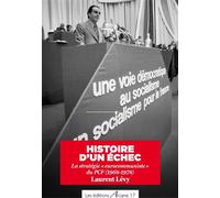Histoire d'un échec - Laurent Levy - Arcane 17 Association - broché - Essai