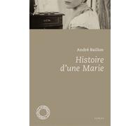 Histoire d'une marie - André Baillon - Espace Nord - Poche - Roman