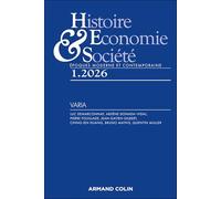 Histoire, Economie et Société 1/2026