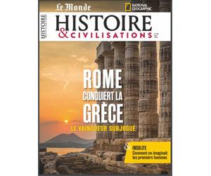 Histoire et Civilisation n°105 : Rome conquiert la Grèce - Mai 2024 Le vainqueur subjugué - Collectif - Revue Histoire Et Civilisations - broché - Revue