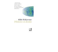 Histoire et destin - Aldo Schiavone - Belin - broché - Etude