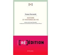 Histoire et histoires de vie - Franco Ferrarotti - L'harmattan - broché - Essai