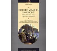 Histoire ET MEMOIRE DU PATRIMOINE
