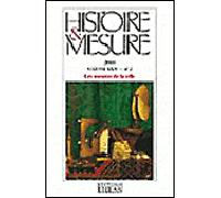 Histoire et mesure 24/2 Numéro 24 - Collectif - Ecole Des Hautes Etudes En Sciences Sociales - broché - Revue
