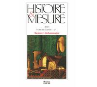 Histoire et mesure 28/1 - Collectif - Ecole Des Hautes Etudes En Sciences Sociales - broché - Revue